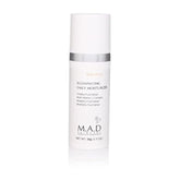 M.A.D Skincare Brightening Illuminating Daily Moisturizer packaging highlights a brightening formula.