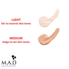 M.A.D Skincare Photo Guard SPF50 packaging highlights compact, travel-friendly design