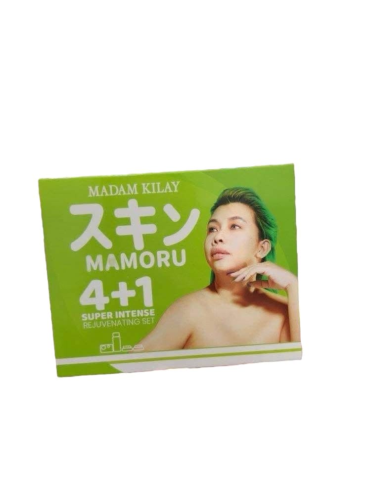 Madam Kilay Mamoru 4-in-1 Rejuvenating Set bottle: supports youthful-looking skin.