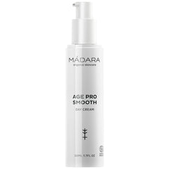 MADARA AGE PRO Smooth Day Cream jar close-up highlighting texture