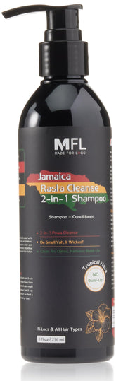 Made For Locs Jamaica Rasta Cleanse bottle for easy loc cleanse