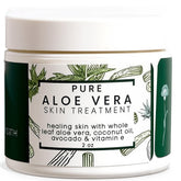 Made from Earth Pure Aloe Vera bottle pour for easy application and calming sensation.