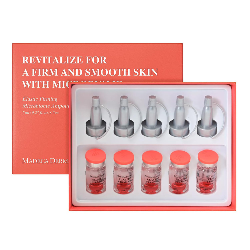 Madeca Derma elastic firming ampoule bottle ready for hydration and barrier support