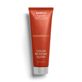 Madison Reed Color Reviving Gloss Barolo bottle shows rich red shade for renewed tone.
