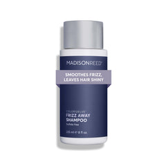 Madison Reed ColorSolve Frizz Control Shampoo bottle cleanses while protecting color.