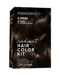 Madison Reed Radiant color cream Modena Brown for even gray coverage