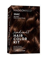 Madison Reed Radiant Color Kit applying dark chocolate brown for natural gray blending