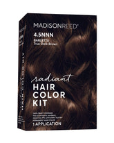 Madison Reed Radiant Color Kit Barletta Brown box with components for at home gray coverage