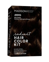 Madison Reed Radiant Color Kit Bolzano 4NMG packaging for at-home color application