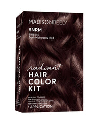 Madison Reed Radiant Color Kit Trieste Red 5NRM vibrant shade for natural gray blending