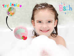 MADO scented bath bombs release vibrant bubbles and a playful aroma