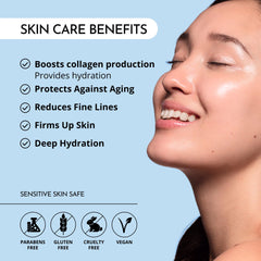 MAELOVE hyaluronic acid boost drops emphasize deep hydration.