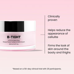 MAËLYS B-TIGHT cream texture close-up promoting hydration and subtle lift