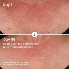 Serum applied on the arm highlighting smooth, even application