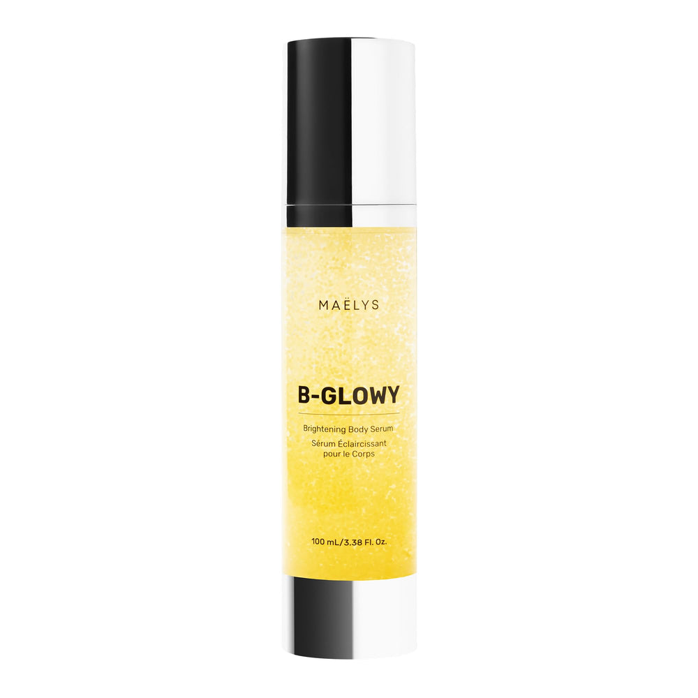 MAËLYS B-GLOWY bottle front for radiant, even-toned skin