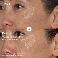Maelys Too-Fine serum with glaucine highlights firming potential.