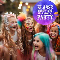 Magicat Hair Chalk Set kids use demonstrates child-friendly, washable colors.