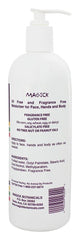 Magick Botanicals oil-free moisturizer for face hands and body being applied