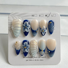 MAGLFELL press-on nails in luxury almond shape for instant salon-style manicure