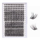 Magnetic SL lash clusters tray with 204 pieces for at-home customization
