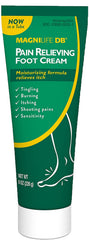 MagniLife DB Foot Cream tube front view for soothing moisture.