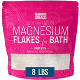 Magnum Solace magnesium flakes bath bag—soothing soak for tired muscles.