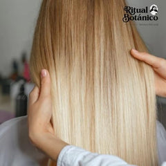 Maike Amour Keratin Ritual Botanico label closeup highlighting natural oils.