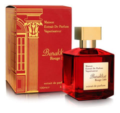 Barakkat Rouge 540 cap closeup by Maison Alhambra, refined finish.