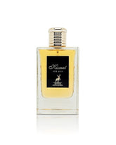 Maison Alhambra Kismet bottle being poured, fresh and bold for daily wear