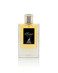 Maison Alhambra Kismet bottle being poured, fresh and bold for daily wear