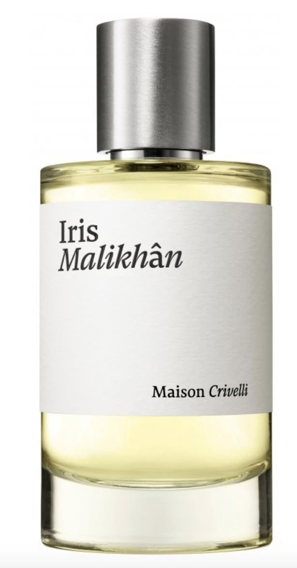 Maison Crivelli Iris Malikhan EDP 30ml bottle with powdery iris and leather notes for evening wear