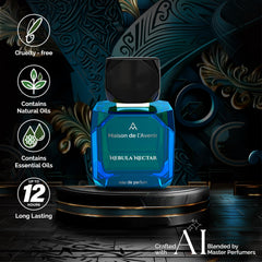 Box and bottle pairing for Nebula Nectar gift presentation