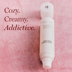 Fleur de Vanille label highlights vegan and cruelty-free beauty promise.