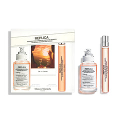 Maison Margiela Replica On a Date bottle reveals delicate floral allure for evening wear.