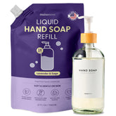 MaisoNovo lavender refill pouch 32 oz for easy at-home refills.