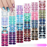 Maitys full-wrap nail stickers in assorted styles for salon-like designs at home