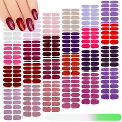 Maitys full wrap nail strips kit for at home manicure