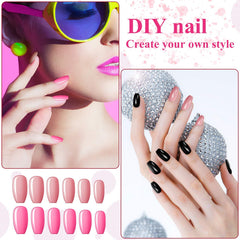 Maitys nail size chart demonstrating easy size matching for flawless fit.