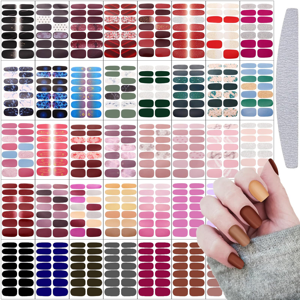 Maitys nail sticker sheets collection—versatile DIY nail art options.