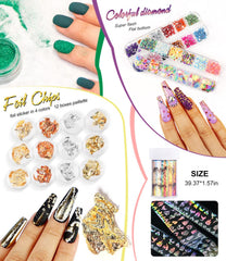 Major Dijit nail glitter and decorations for stunning nail art