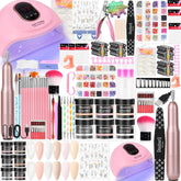 Major Dijit acrylic nail kit set shown for beginner-friendly home salon use