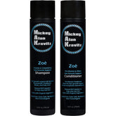 MAK Hair Zoe vitamin shampoo bottle promotes natural volume and shinier hair.