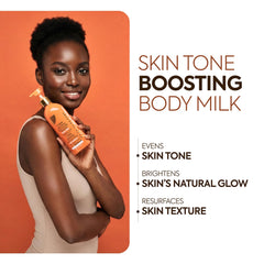 MAKARI body milk closeup texture shows lightweight hydration