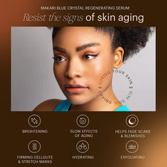 Makari serum dropper releasing hydrating formula for skin