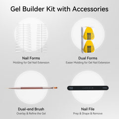 Makartt dual-ended nail art brush shown for broad coverage and fine detailing.
