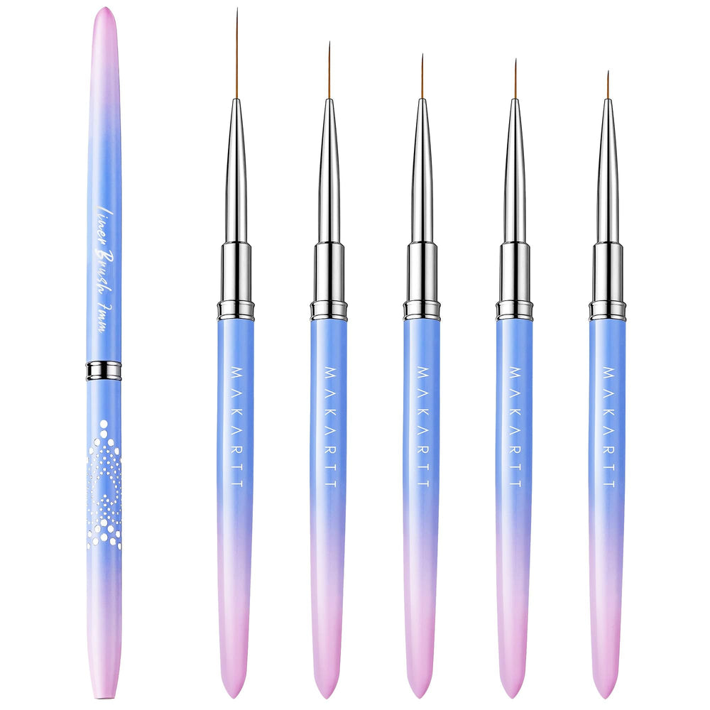 Makartt 7mm liner brush for precise gel polish lines