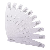 Makartt nail file 100/100 grit emery board for precise acrylic shaping and removal.