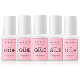 Makartt press-on nail glue bottle showing strong hold for long wear