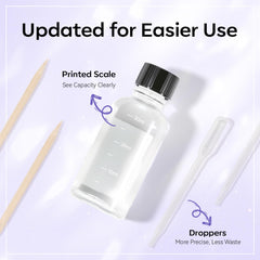Makartt Nail Glue Remover dissolving glue closeup with fast, gentle release