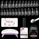 Makartt almond medium nail tips for easy at-home extensions